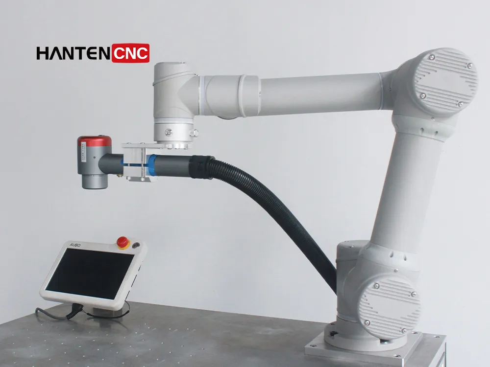 Laser Cleaning Machine with a Collaborative Robot Arm - HANTENCNC