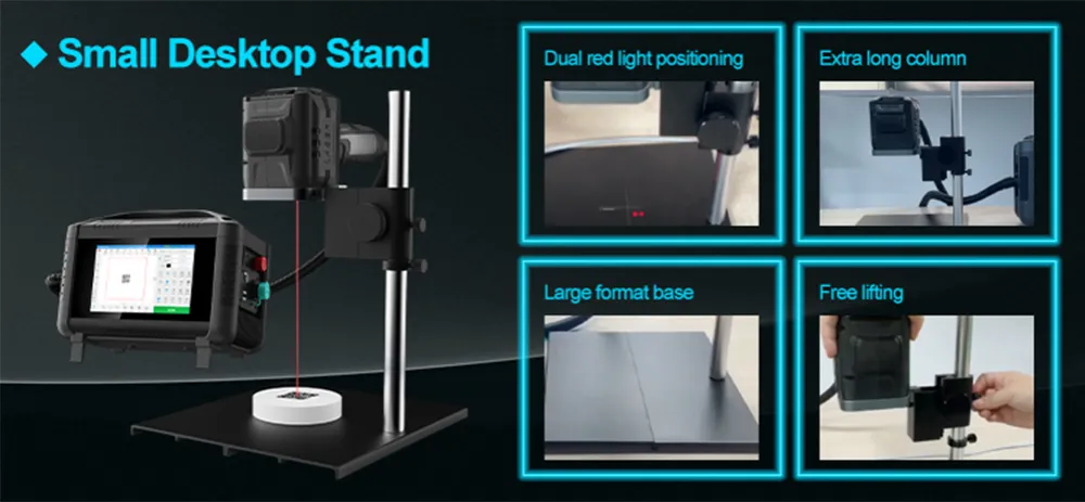 Lifting table of handheld laser marking machine