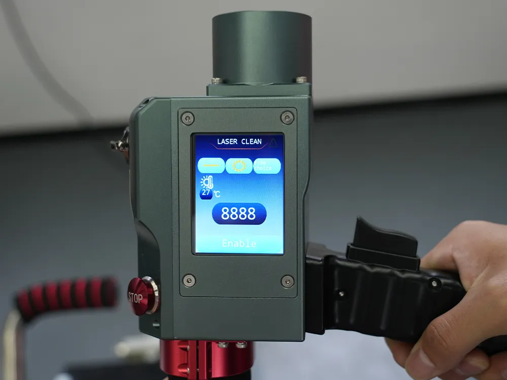 SEAGULL3™ 500W 空冷式ハンドヘルドレーザー錆除去装置 - HANTENCNC