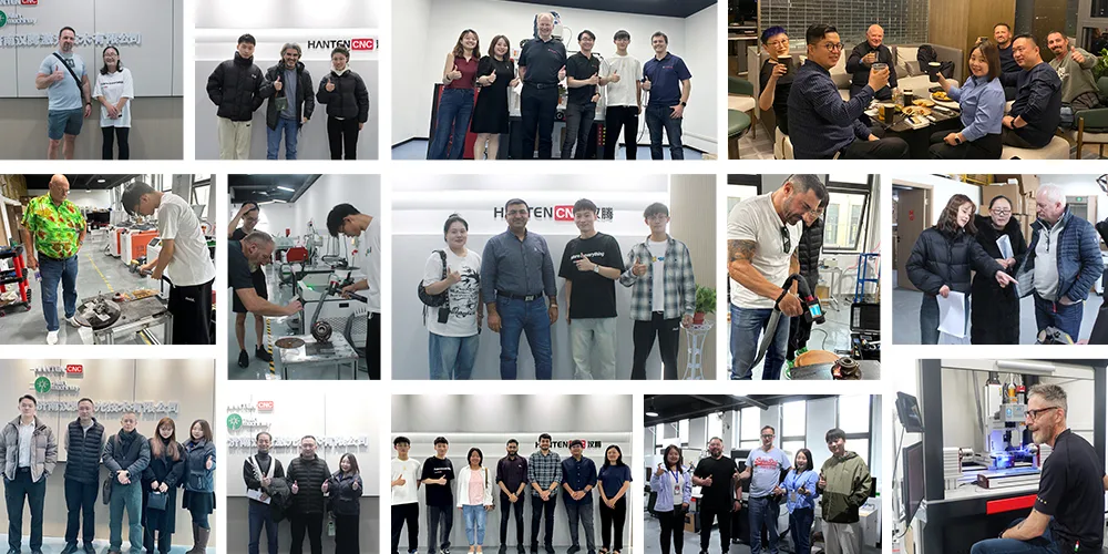 hantencnc customer visits