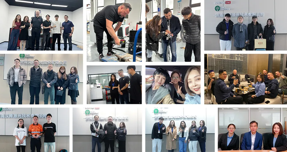 hantencnc customer visits