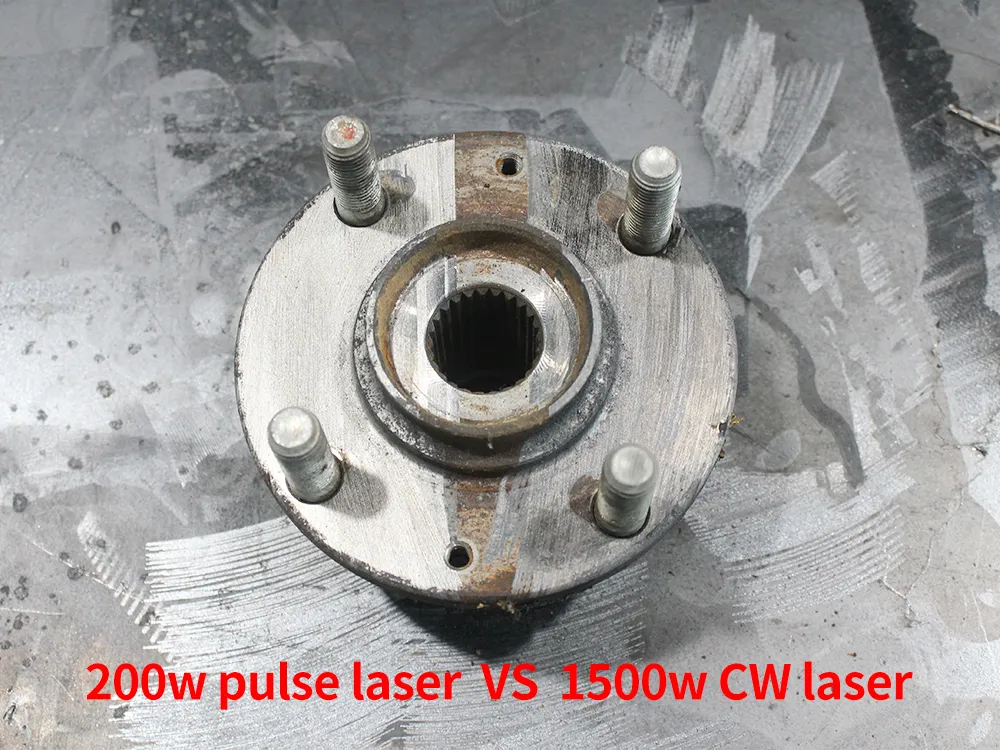 pulse laser VS continuous laser