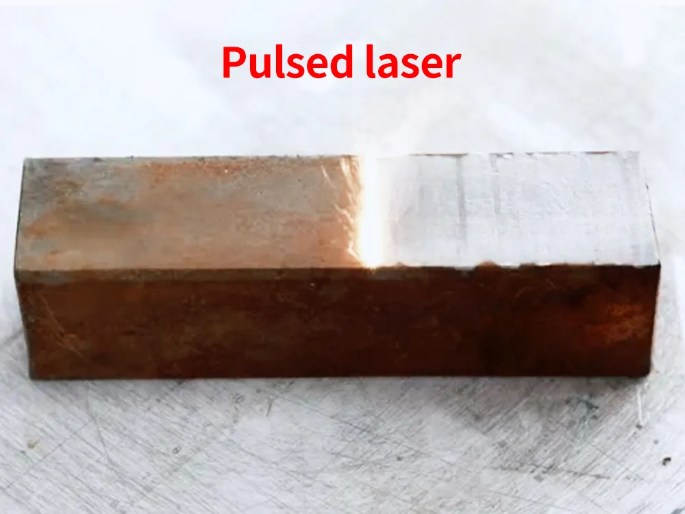 pulse laser cleaning