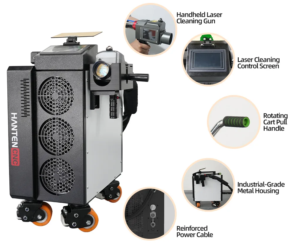 SEAGULL3™-500W-Air-cooled-Handheld-Laser-Rust-Removal