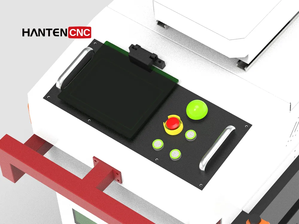 Dual-side Handles and Large Touchscreen with Acrylic