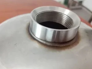 welding sample 10-Integrated Arm-type Laser Welding Machine for Mould Repair