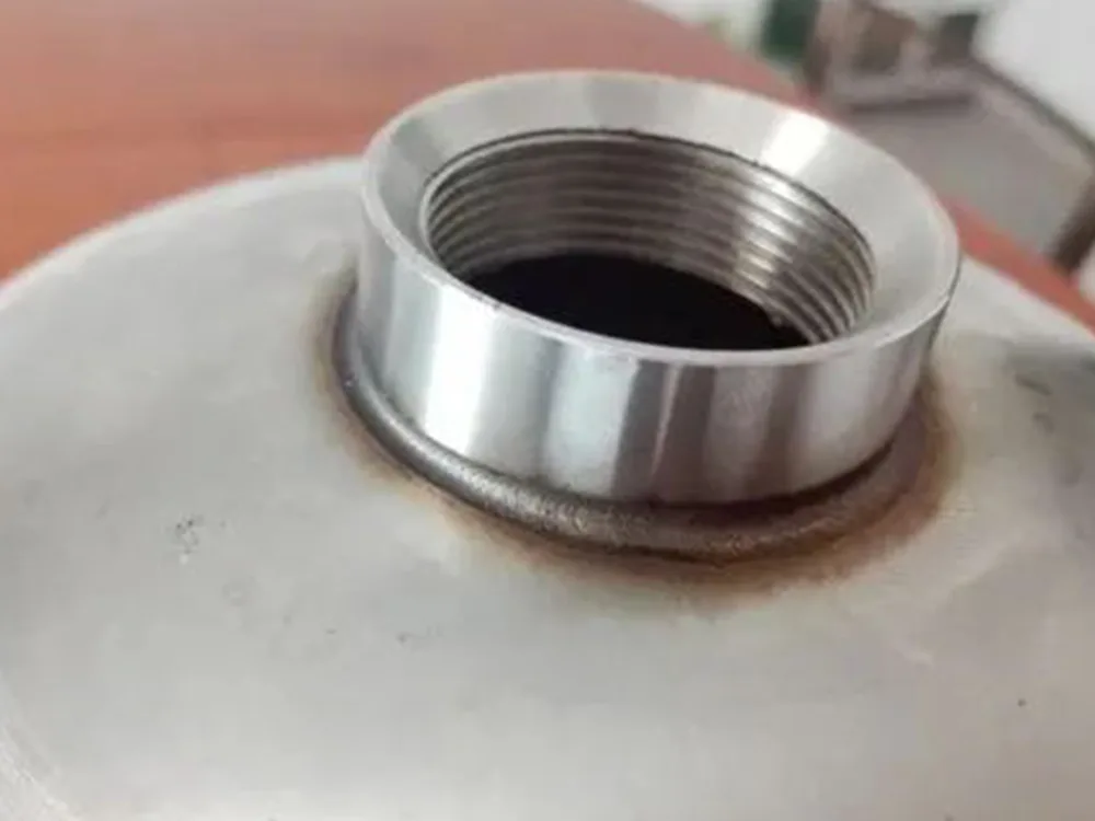 welding sample 10-Integrated Arm-type Laser Welding Machine for Mould Repair