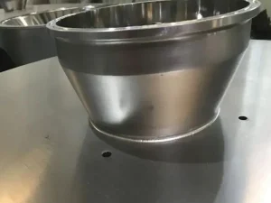 welding sample 11-Integrated Arm-type Laser Welding Machine for Mould Repair