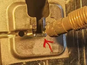 welding sample 3-Integrated Arm-type Laser Welding Machine for Mould Repair