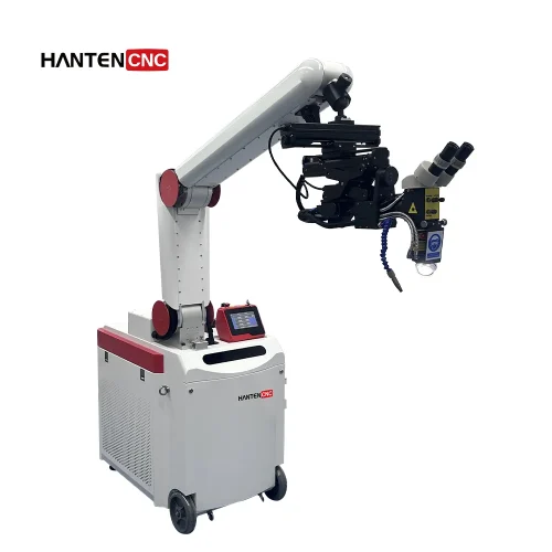HANTENCNC Articulated Arm Laser Welding Machine for Large Mold Repair