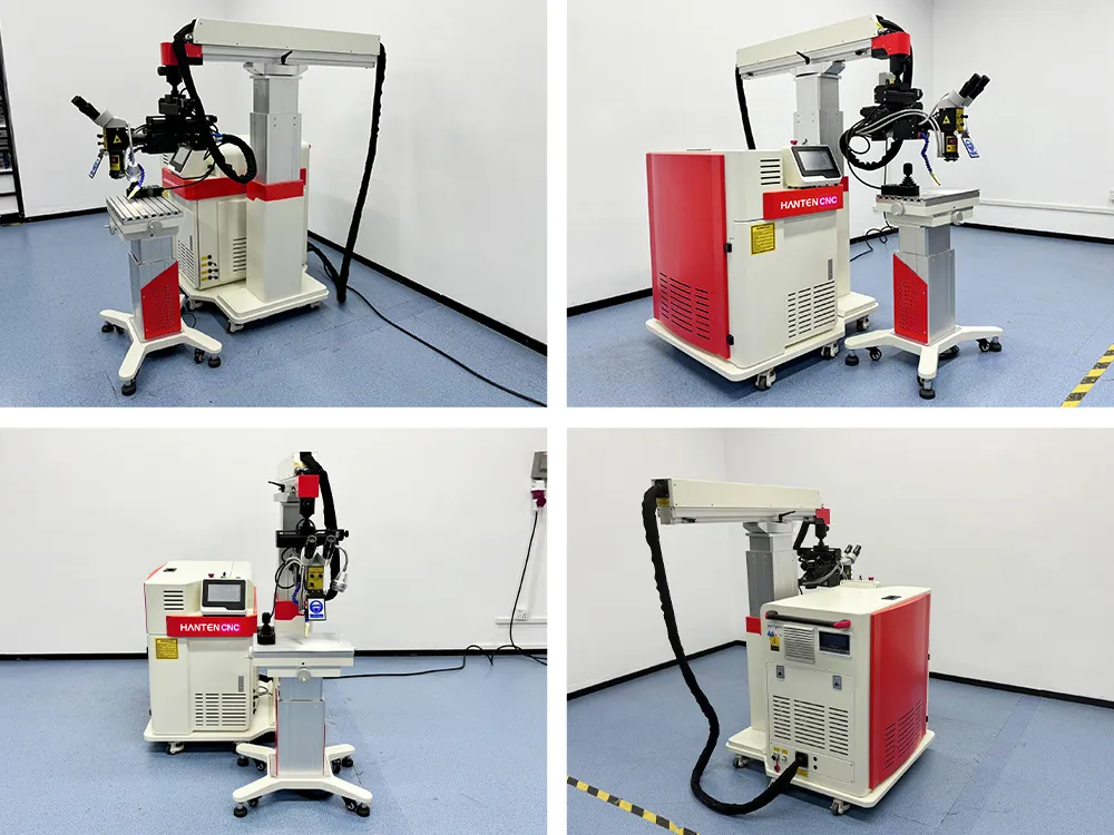 Integrated Arm-type Laser Welding Machine for Mould Repair -Machine Display
