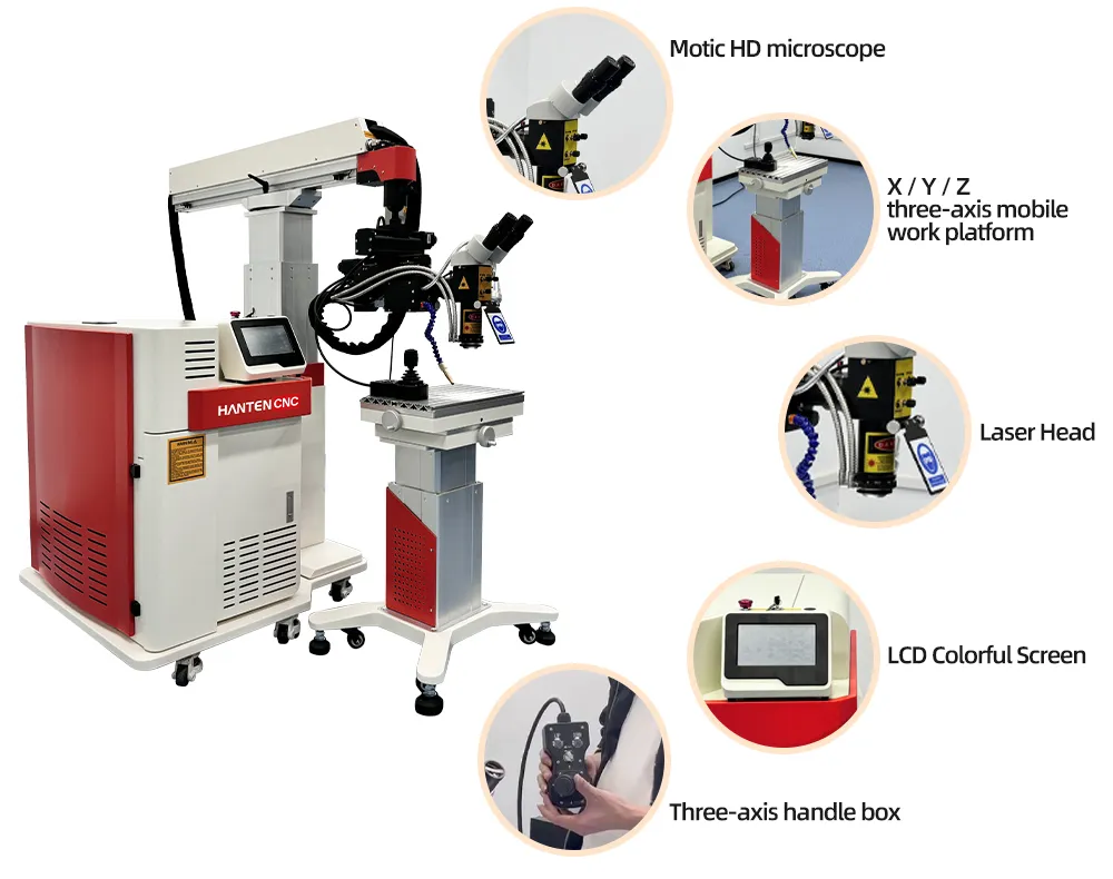 Integrated Arm-type Laser Welding Machine for Mould Repair15