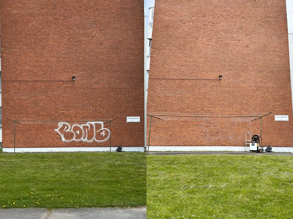 laser graffiti removal