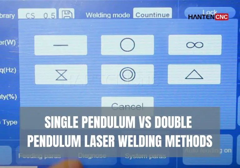 single pendulum vs double pendulum welding