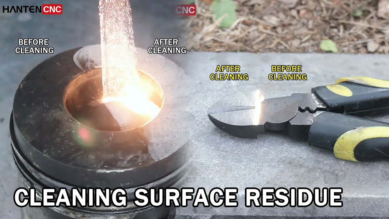 Laser Residue removal video