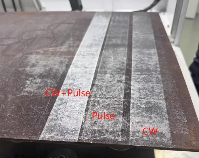 Rust Removal Results Using Laser Cleaning