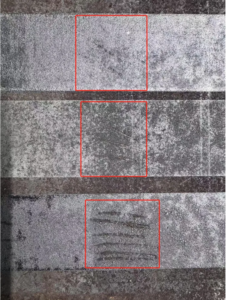 Scratch Metal Surface Test to Verify Laser Rust Removal Completeness12