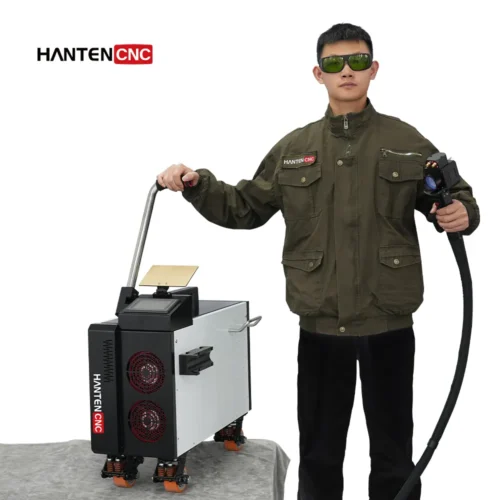 500W pulse laser cleaning machines - HANTENCNC