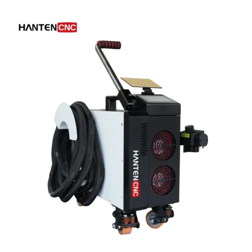 500W pulsed laser cleaning machine - HANTENCNC