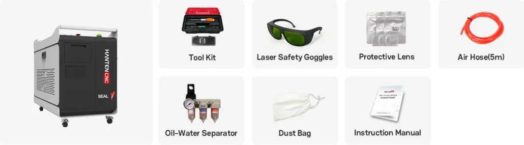 SEAL1™ 500W Pulse Laser Rust Removal: Factory-direct Pricing