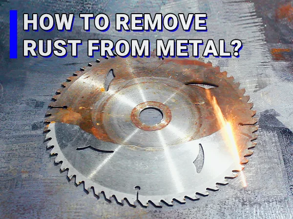 how to remove rust from metal