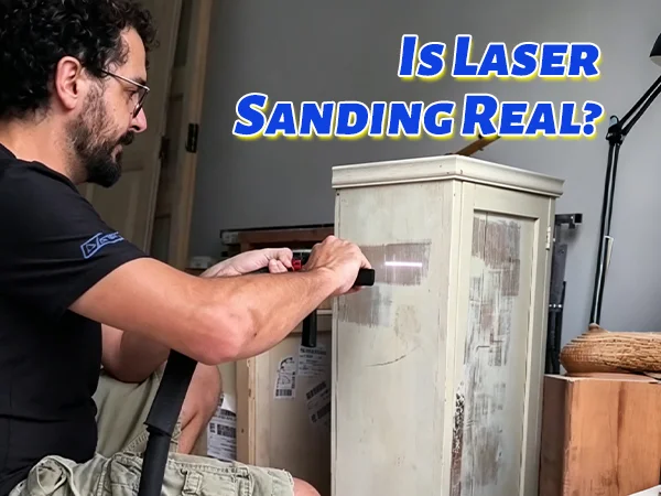 is laser sanding real